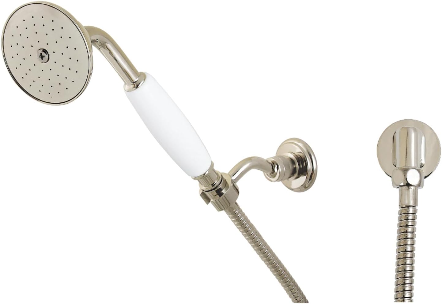Kingston Brass KX1056BE Victorian Hand Shower Kit, Polished Nickel