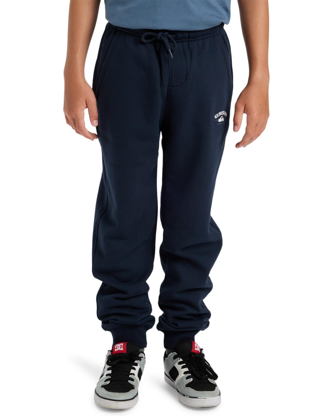 Quiksilver Elastic Waist Pants Slim Jogger Boy's Black 14