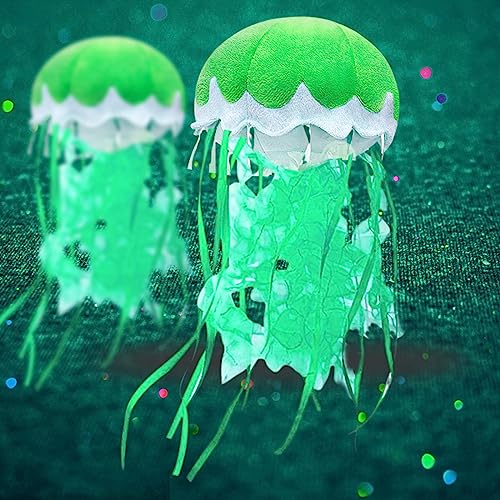 lilizzhoumax Simulation Jellyfish Plush Toy 15cm/6”, Realistic Stuffed Animal Jellyfish Plush Toy, Cute Hangable Plush Toy - Image 4