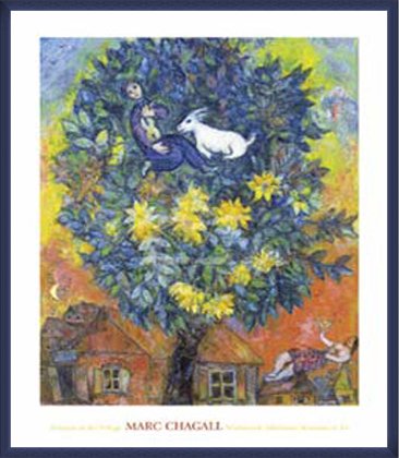 Amazon.co.jp: ポスター マルク シャガール Autumn in the