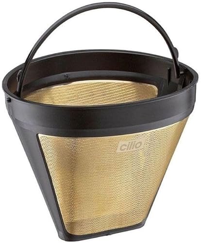 Cilio 4017166116007 - Filtro de café (tamaño 4, dorado, uno)