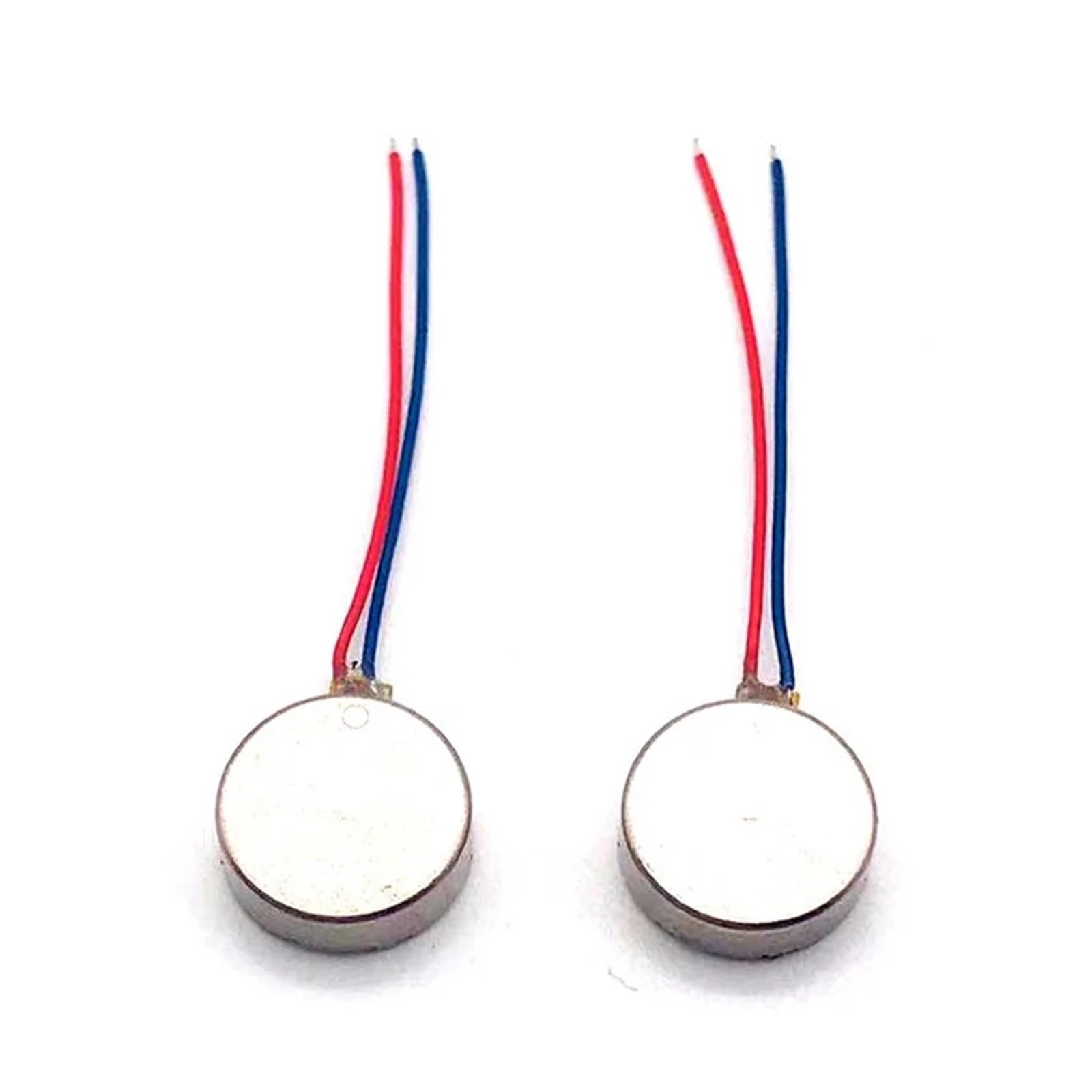 EKFBQBGW 10Pcs/Lot Vibration electronic starter DC 3V 12000rpm Flat Coin Button-Type DC Vibrating electronic starter for Mobile Cell Phone Pager Tablet(8x2mm)
