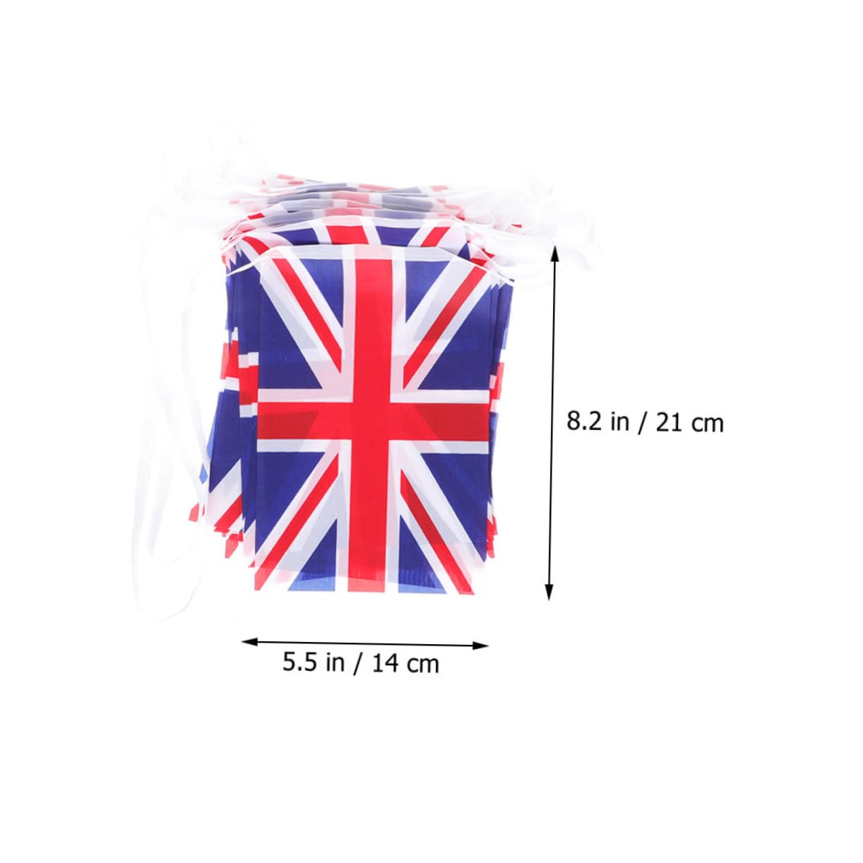 Happyyami 4pezzi Bandierine Giardino Reutilizzabili Bandiere Britanniche Per Feste Decorazioni Patriottiche e All Aperto Metri Da Bandiere Rectangolari