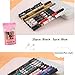 SCM Korea Creative Cute Colorful Style Gel Pen, 0.38mm Black & Blue INK (pack of 30)