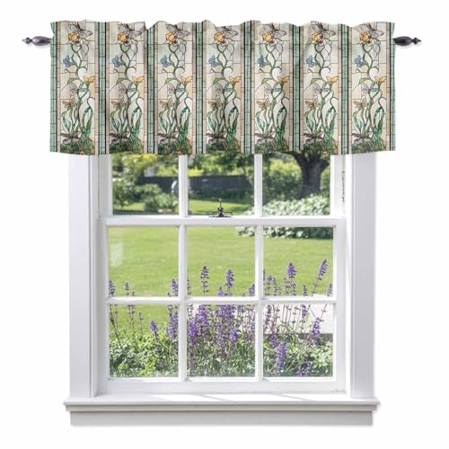 LaBLUUX Vintage Window Grilles Valance