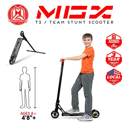 Image of Pro Stunt Scooter for Kids and Teens Ages 8-12 - Lightweight Durable Trick Scooter for Skatepark and Street - Easy Assembly - Madd Gear MG5