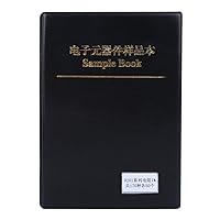 Vista 6 de 0201 Libro de muestras de resistencias SMD, kit de resistencia de 170 valores 50 cada uno 1% de precisión en estuche de libro de almacenamiento