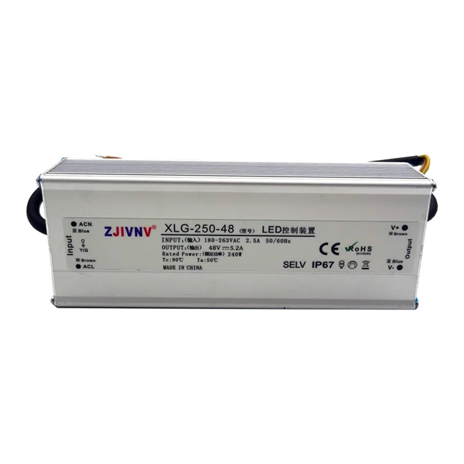 Alimentation LED 24V IP67 XLG-200 pour stopper les clignotements
