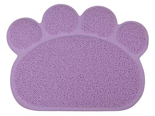 DM-Tapis pour chat en forme de patte, 40 x 30 cm