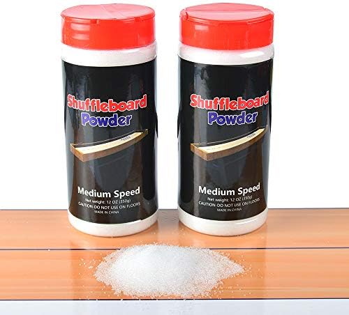 IdealEnjoy Shuffleboard Powder,2 Pack (White Ice)