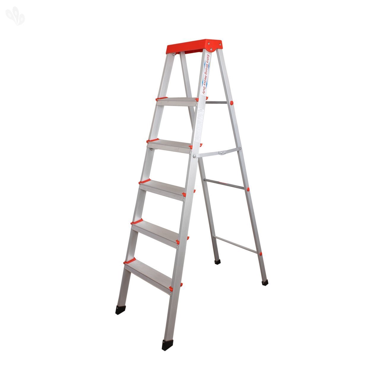 Parasnath EasyDay 5 Step Light Weight Aluminium Heavy Duty Folding Ladder Made in India (5 Step)-image-48