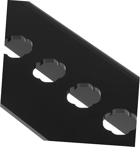 Miniatura 2 de Soporte de tijeras de acrílico para peluquería, organizador de almacenamiento de tijeras de peluquería con múltiples ranuras para herramientas y