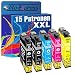 Produktbild Tito-Express PlatinumSerie 15 Patronen XXL kompatibel mit Epson TE-502XL | Epson Workforce WF-2860DWF WF-2865DWF | Epson Expression Home XP-5100 XP-5105 XP-5115