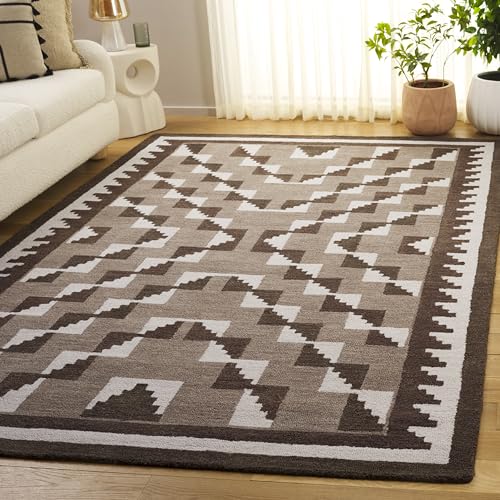 Tapete SAFAVIEH 6x9 Rectangular de Lana Hecho a Mano miniatura 1