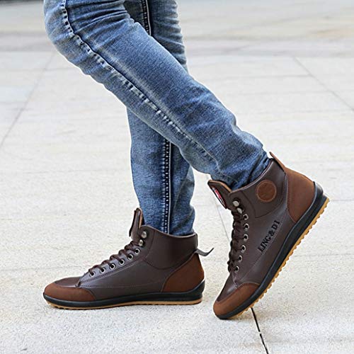 Sneakers da Uomo Primavera Casual Pelle Scarpe da