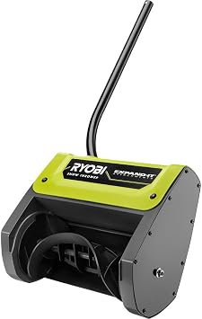Tools Expand-It Snow Thrower Attachment, Fits Most String Trimmers, Clears Up to 6 In. Snow, Green, 18V, RYSNW00