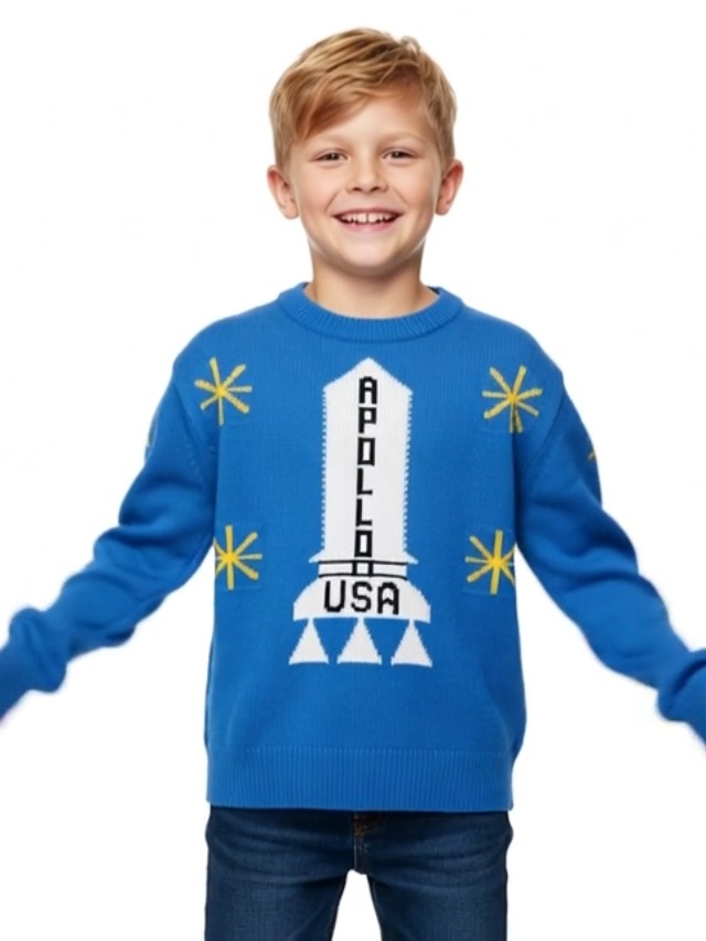 Amazon.com: Danny Torrance Apollo 11 USA Youth Sweater - Kids