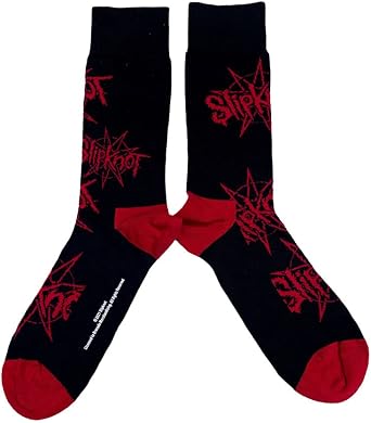 Slipknot Unisex Ankle Socks Logo & Nonagram UK Size 7.5 - 11.5