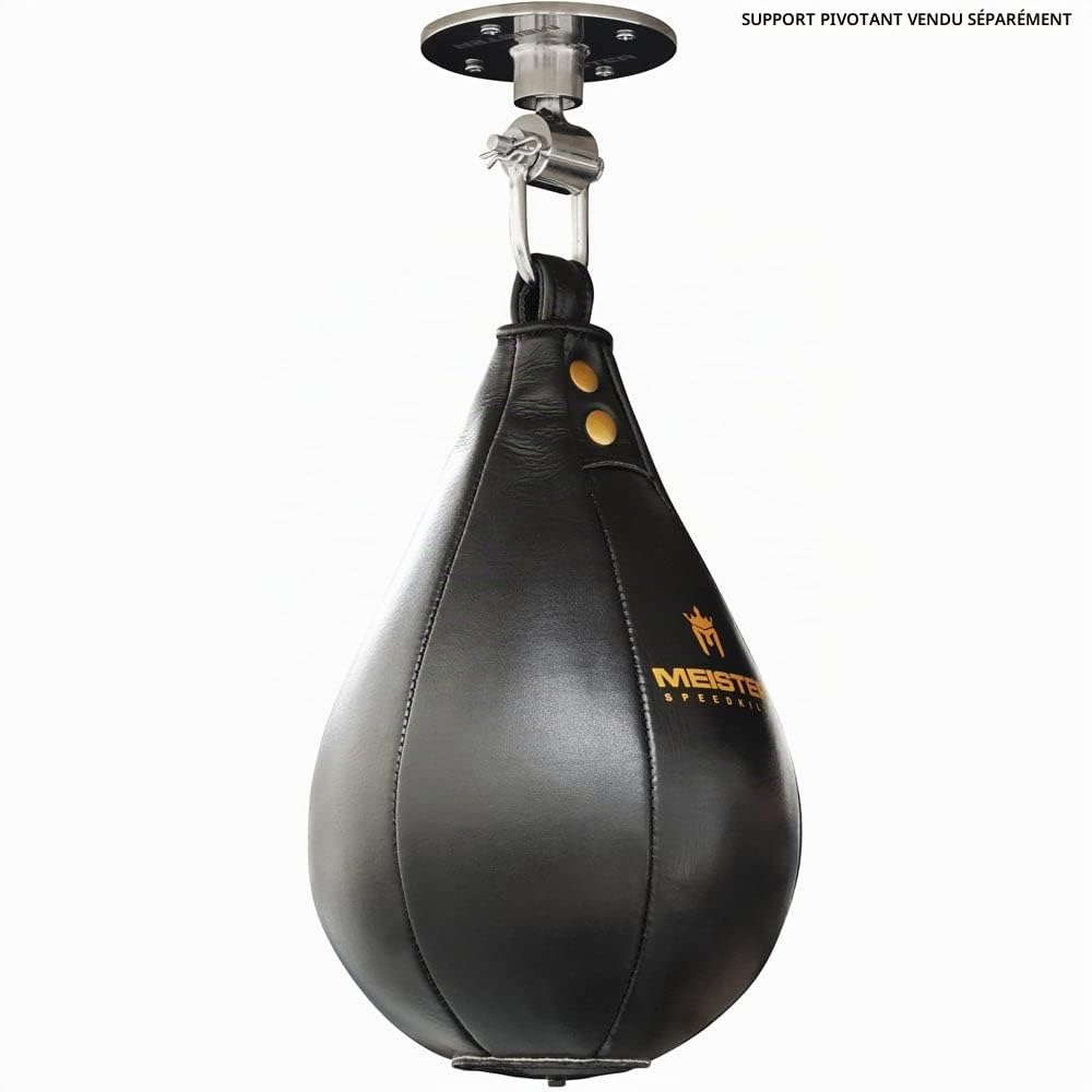 Meister SpeedKills Sac de Vitesse en Cuir avec Poche légère en Latex