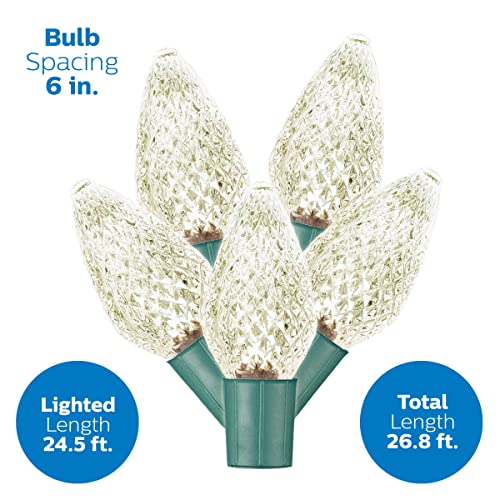 Philips 50 LED Warm White Faceted C9 Lights by Philips - Image 3