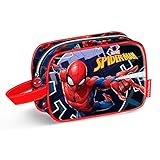 bolsa de aseo niño el corte ingles Neceser de viaje rectangular Karactermania Spiderman Hero Bolsa de Aseo, 21 cm, Azul