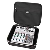 Hard Storage Case for Pyle Professional Audio Mixer - Travel Case for Depusheng M4/M6,Pyle 4/6 Channel PMXU43BT.5 Sound Board Console(Only Box)