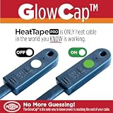 Grip Clip Taśma grzewcza Pro do zapobiegania zaporom lodowym, wytrzymała, samoregulująca, gotowy do podłączenia kabel grzewczy, 120 V, 6 W/FT (50 stóp + 10 stóp zimnego przewodu)