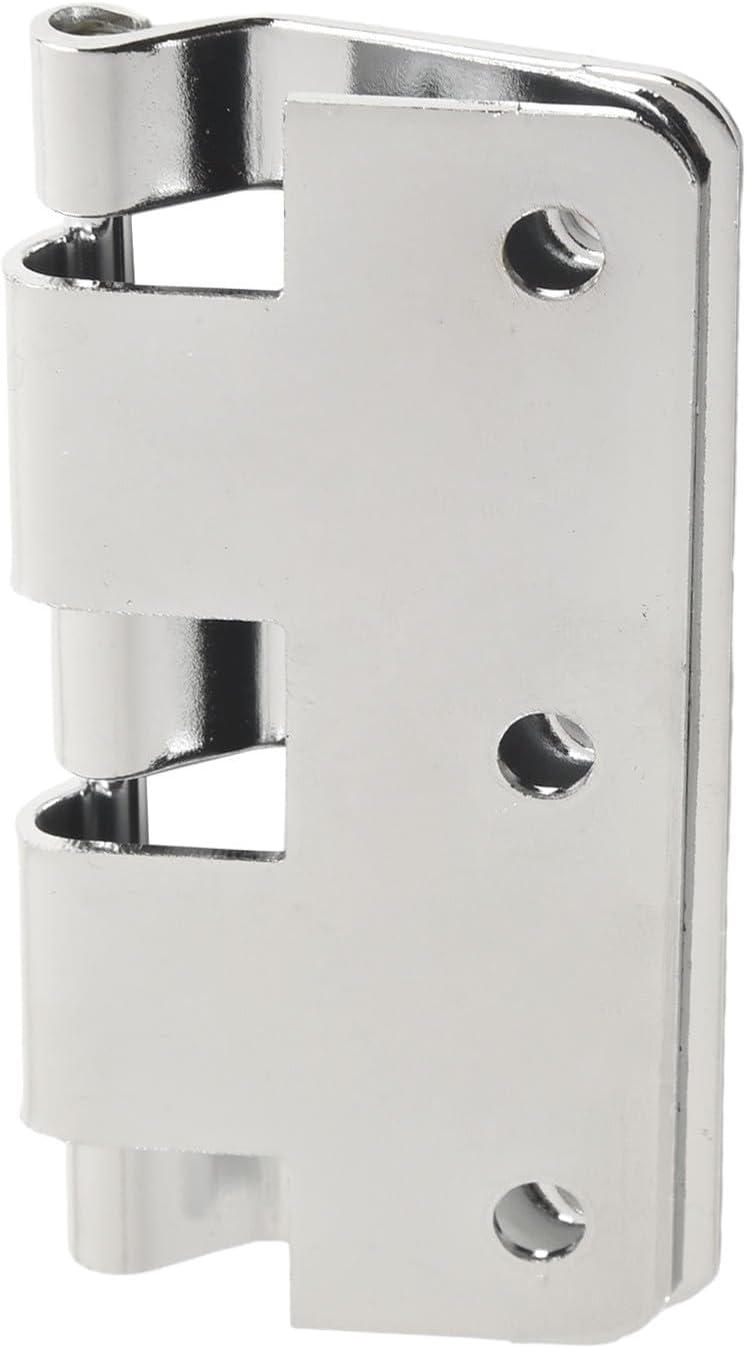 Detachable Hook Off Hinge for Instrument Cases, Iron Flight Case Accessory with 77x67mm Size, Silver Finish for Furniture Cabinets and Wooden Boxes