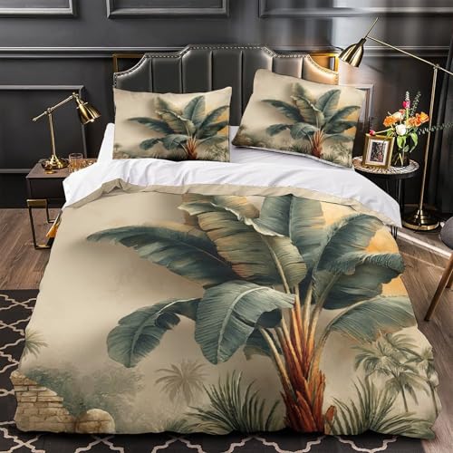Parure de lit microfibre hypoallergique avec housse de couette 140x200 cm - 2