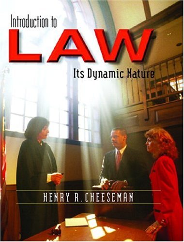 Introduction to Law: Its Dynamic Nature