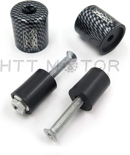 Miniatura 2 de Compatible con extremos de barra de carbono Suzuki Gsxr 600 750 1000 1300 Hayabusa Katana Sv650S Tl1000S Bandit B00YWBV0ES