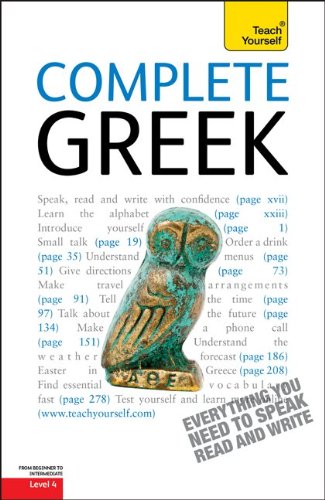 Complete Greek: A Teach Yourself Guide (TY: Complete Courses)