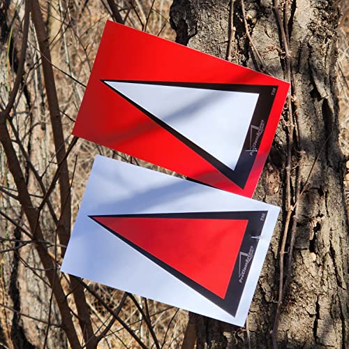 Pro Class Arrows, PCA-Red, Race Course Marking Arrow; 150 Pack; 8"x5" (Red)