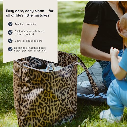 Colugo Diaper Bag Tote, Waterproof Large Baby Diaper Bags, Mommy Maternity Travel Bag, Baby Bags for Mom, Travel Diaper Tote
