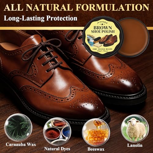 18-in-1 Shoe Shine Leather Polish Kit