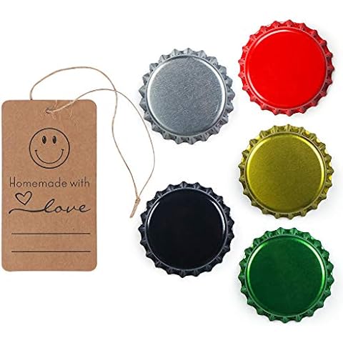 140 Pack Beer Bottle Caps Oxygen Absorbing Crowns Cover