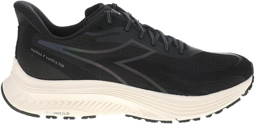 Diadora Mens Mythos Blushield 9 Vortice Hip Running Sneakers Shoes - Black