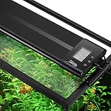 hygger Auto On Off LED Aquarium Light 18-24 Inches...