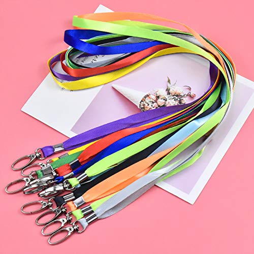 10 Stks Neck Strap Lanyards met Swivel Metal Clip, Office Badge Lanyard voor personeel, Duurzame Lanyards voor nek… - Image 7