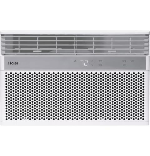 Haier 8,000 BTU Smart Electronic Window Air Conditioner for Medium Rooms up to...