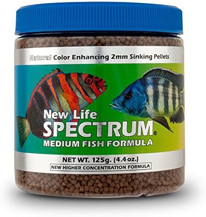 New Life Spectrum 62079 125g/2mm Fish Sink Food, Medium