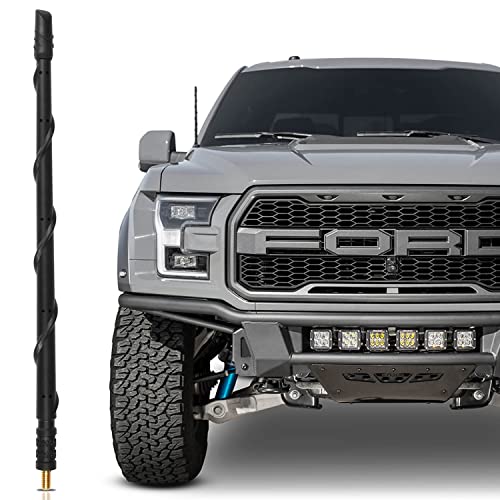 VOFONO 13 Inch Antenna for Ford F150 2009-2025, F250 F350 2017-2025, Flexible Rubber Truck Antenna Short Replacement F-150 F250 F350 Accessories