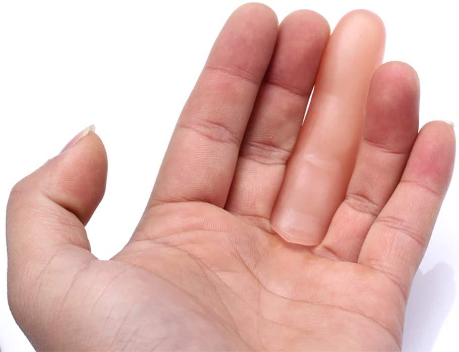 Fake Finger Sixth Middle Finger Magic Tricks Stage Magic Close up Magic Props Magician Accessories,3 Pcs/Set