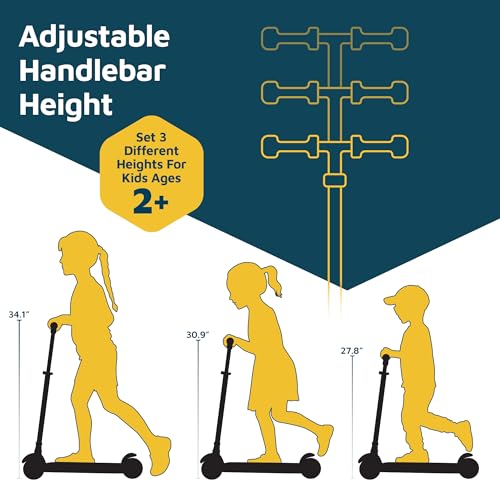 image for Lifemaster Kids Scooter – Children and Toddler 3 Wheel Kick Scooter 