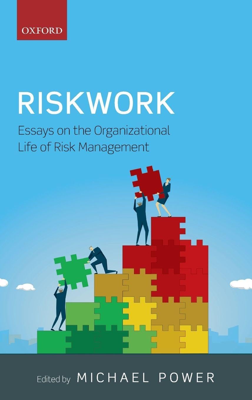 Riskwork C/Edited By Michael Power