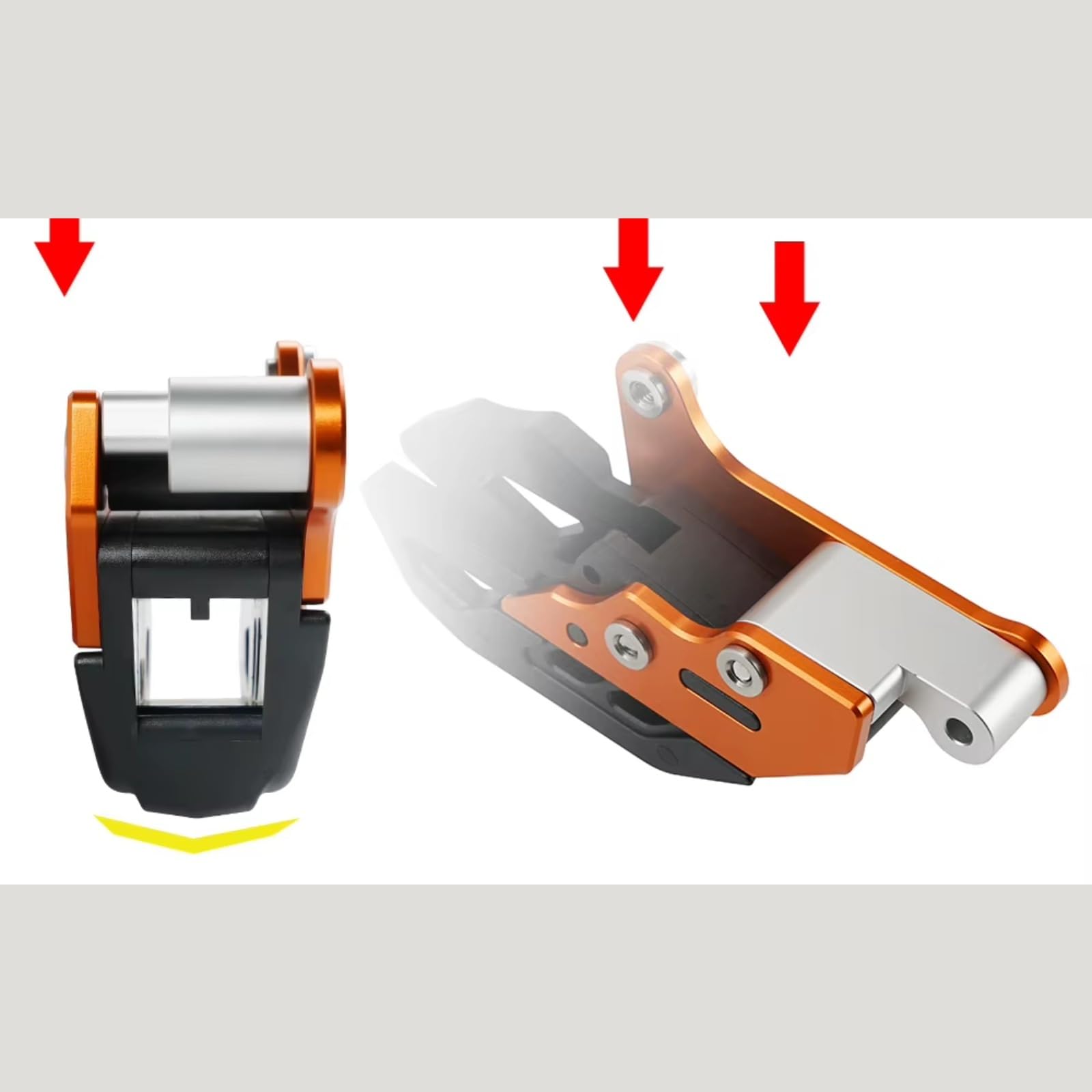 Para TC85 2015-2022 Guía Cadena Trasera