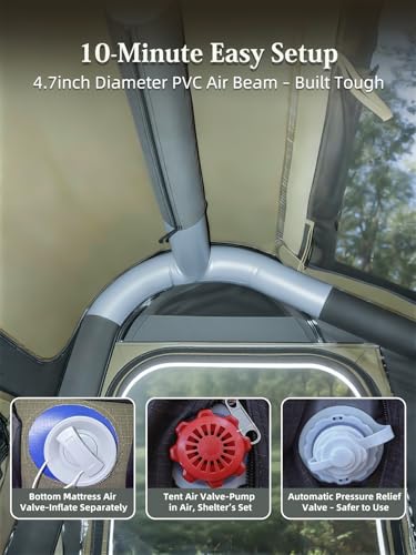 MC TOMOUNT Inflatable Rooftop Tent