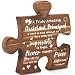 Assistant Principal Thank You Appreciation Gifts, Assistant Principal Office Decor Puzzle Piece Gifts Decorative Signs Plaques AXX01