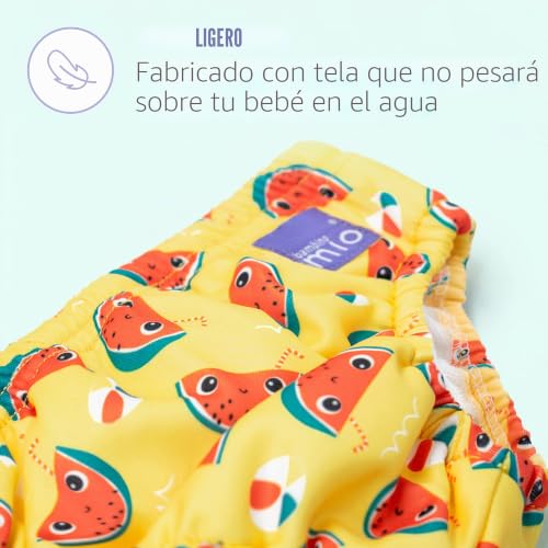 Miniatura 2 de Bambino Mio, Pañal Bañador, Oleaje De Ballenas, Extra Grande 2 Años