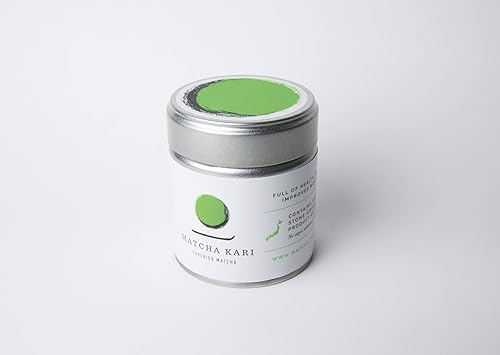 Miniatura 3 de Matcha Kari Té verde matcha japonés superior en polvo grado ceremonial ritual matutino 106oz 106 onzas